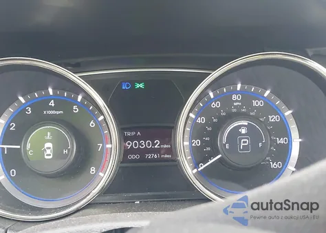 2013 Hyundai Sonata Gls z USA, uszkodzony, nr VIN 5NPEB4AC2DH733529